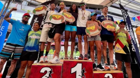 Bombero de Medellín es el campeón de competencia internacional en atletismo de montaña