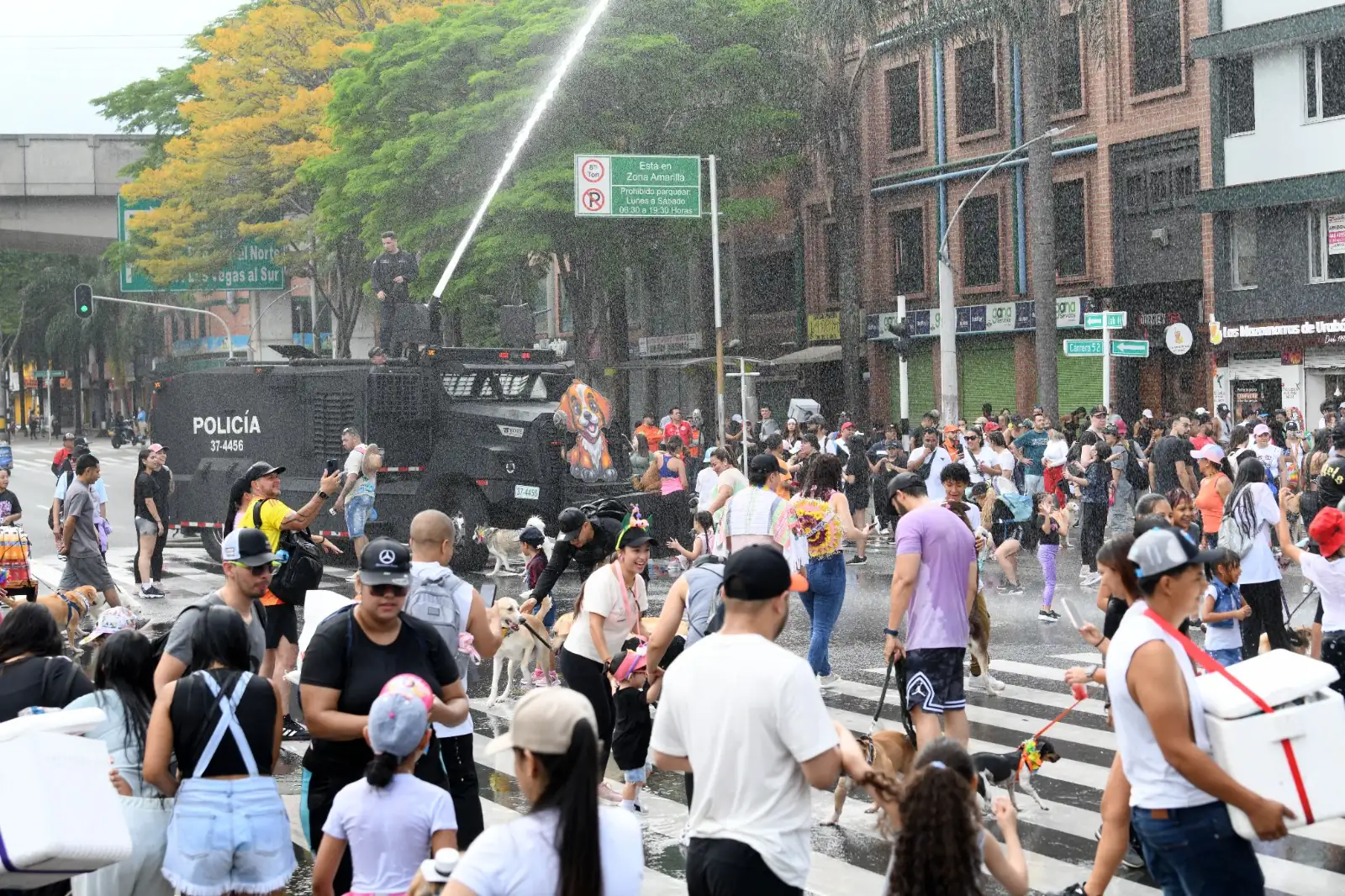 Caminata Canina en la Feria de las Flores 2024: Los peluditos disfrutan de su evento