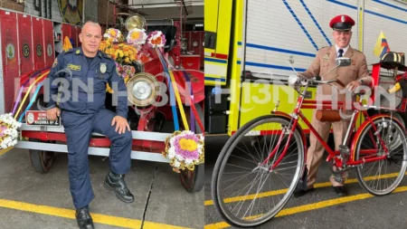 El Cuerpo Oficial de Bomberos de Medellín está cumpliendo 107 años salvando vidas