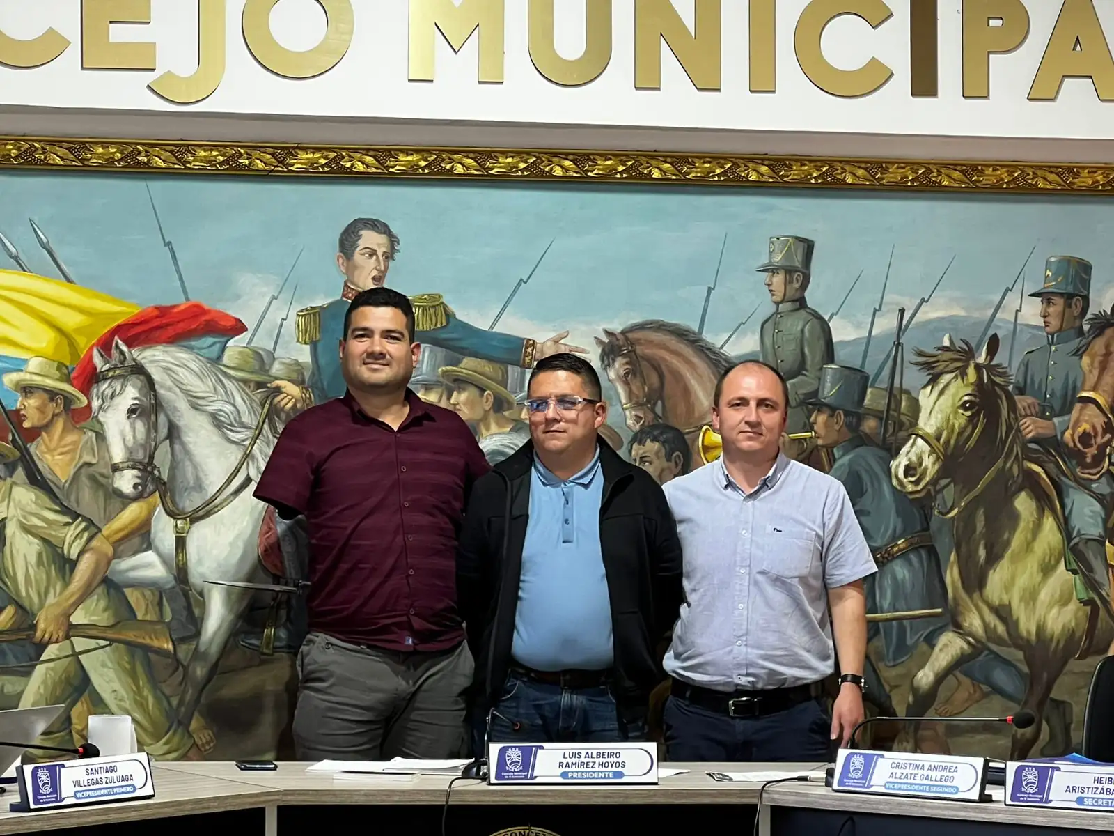 Concejo de El Santuario define su mesa directiva para trabajar en 2025 1 Concejo de El Santuario define su mesa directiva para trabajar en 2025