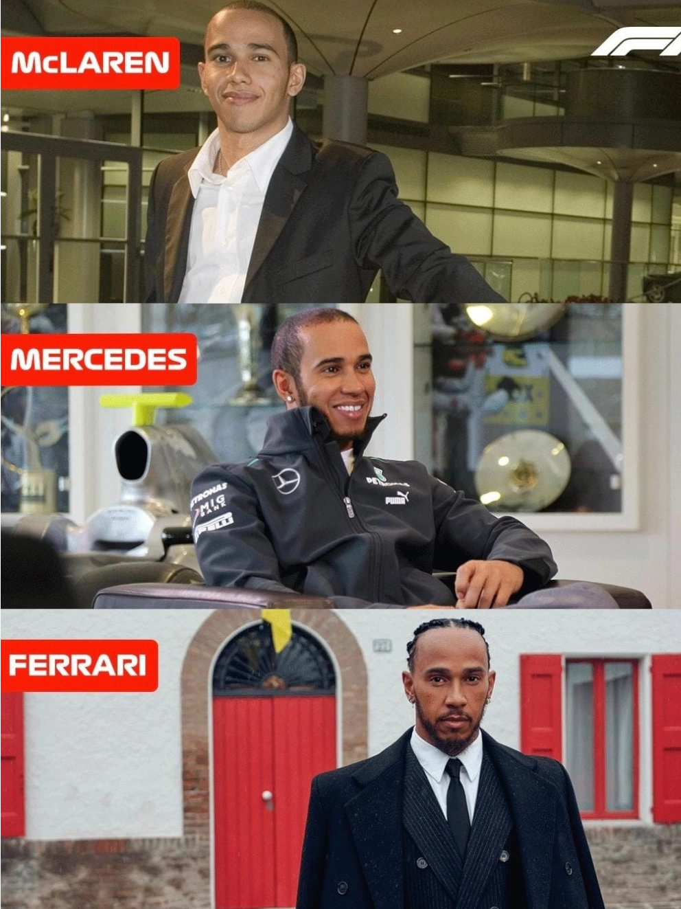 Comenzó una nueva era en Ferrari, la del siete veces campeón de F1, Lewis Hamilton 1 Comenzó una nueva era en Ferrari, la del siete veces campeón de F1, Lewis Hamilton