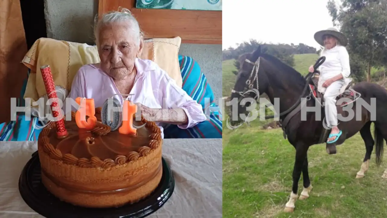 María Josefa Flórez, la abuelita paisa que llegó a los 105 años