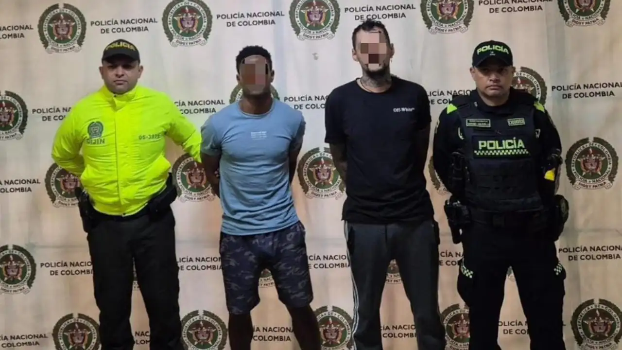 [Foto ] Capturan a los dos presuntos responsables del homicidio de docente en Medellín