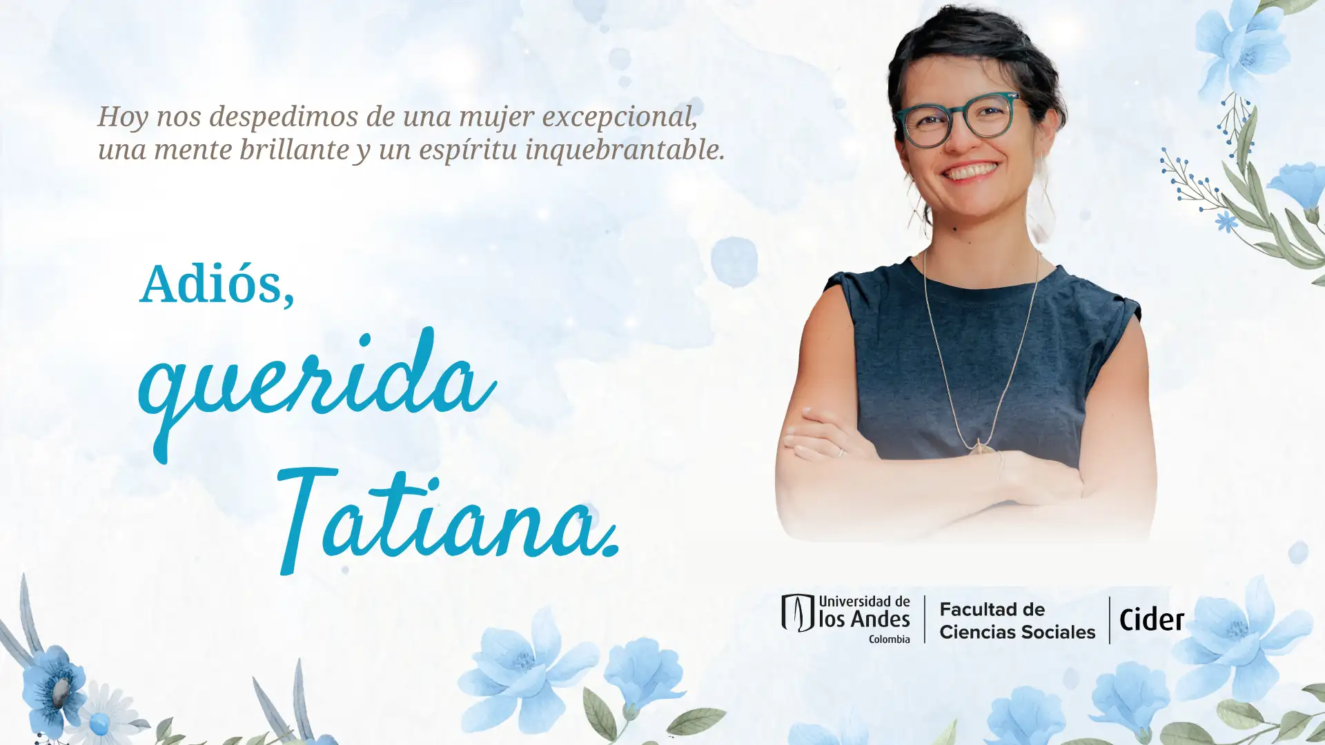“Se acabó la fiesta”: fallece Tatiana Andia, reconocida investigadora y docente experta en salud 1 Tatiana-Andia-UAndes
