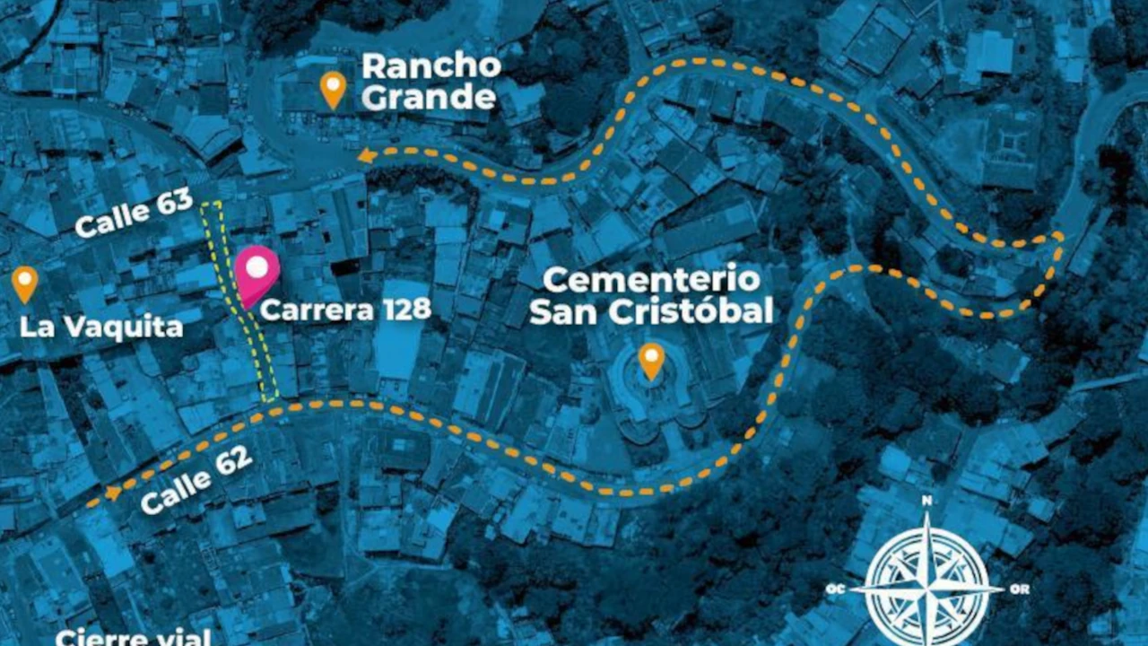 ¡Planee su ruta! Estos son los cierres viales permanentes y parciales en Medellín