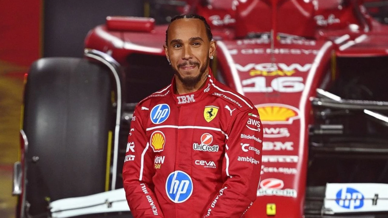 ¡El reinado de los amantes de la velocidad! Así fue la presentación de la temporada de la Fórmula 1 2 hamilton