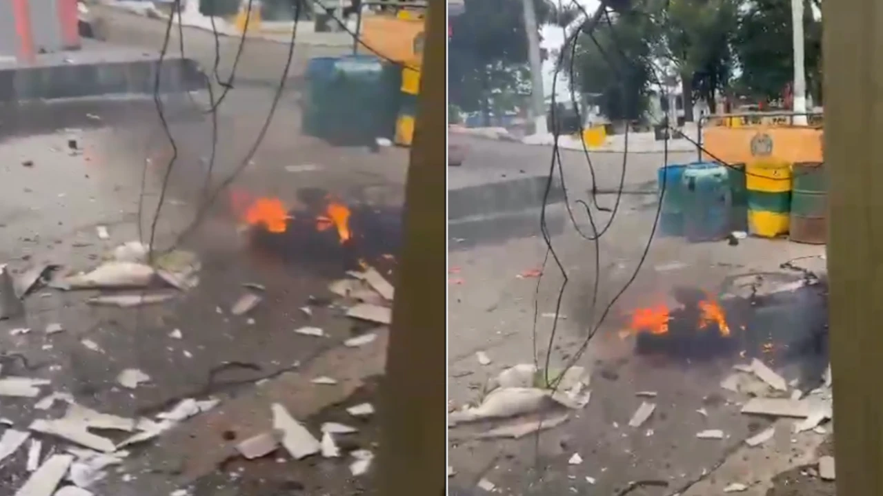 Menores de edad y policías resultaron heridos tras explosión en Morales, Cauca