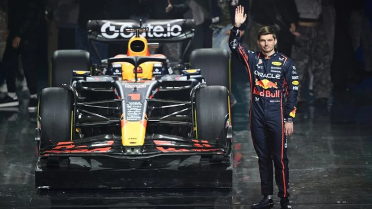 ¡El reinado de los amantes de la velocidad! Así fue la presentación de la temporada de la Fórmula 1 3 verstappen