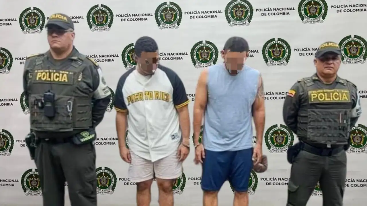 Capturan a un estadounidense y a un dominicano en El Poblado por presunto abuso de una menor