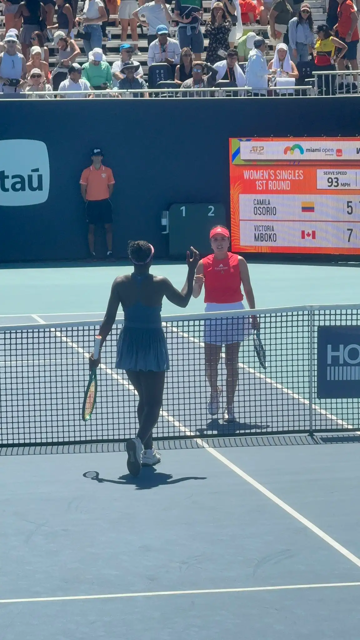 ¡Debut y despedida! Camila Osorio quedó eliminada en la primera ronda del Miami Open 1 Camila-Osorio-1