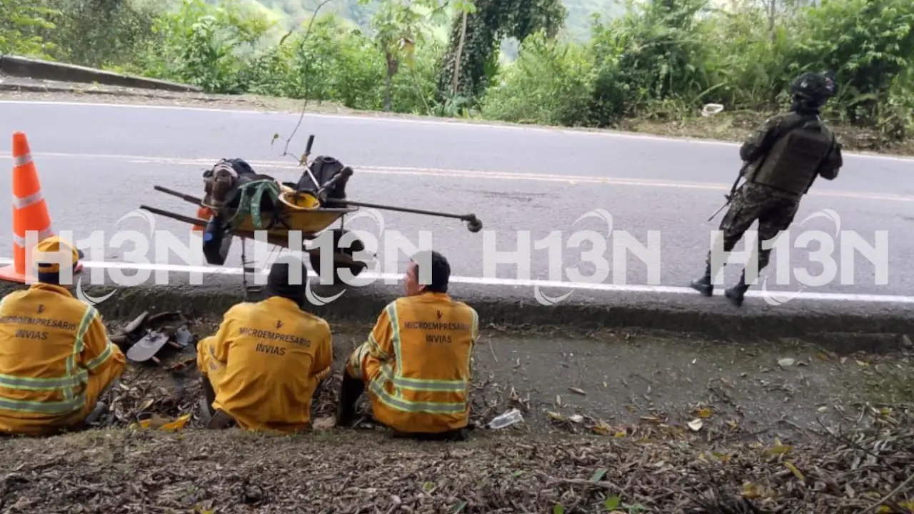 ¡Atención! Descubren caja con explosivos en la vía Medellín - Caucasia