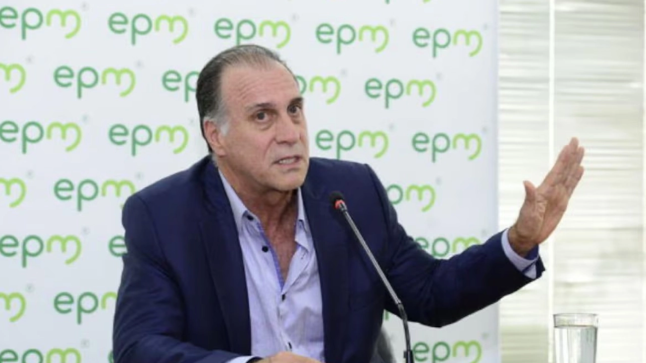 El gerente de EPM, Jhon Maya Salazar,