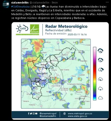 ¿Ya vio el río Medellín? Con el aguacero, su nivel subió y en un sector de la ciudad casi se desborda 1 ¿Ya vio el río Medellín? Con el aguacero subió su nivel, en un sector de la ciudad casi se desborda