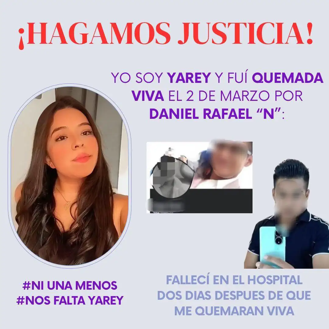 ¡Exigen justicia! Joven muere por quemaduras en un “ritual de purificación” en México 1 Mujer-quemada-México