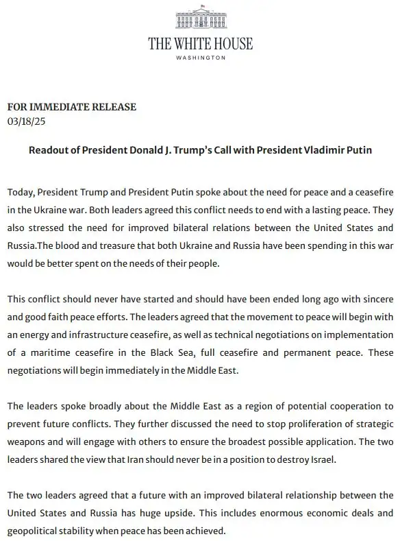 Donald Trump y Putín acuerdan una pausa de 30 días en los ataques a “infraestructuras energéticas” de Ucrania 1 Trump-Ucrania