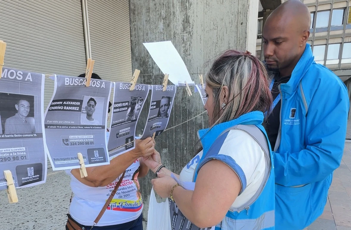¡Qué alivio! En lo que va del año, 222 personas reportadas como desaparecidas han sido encontradas con vida 2 Desaparecidos 1