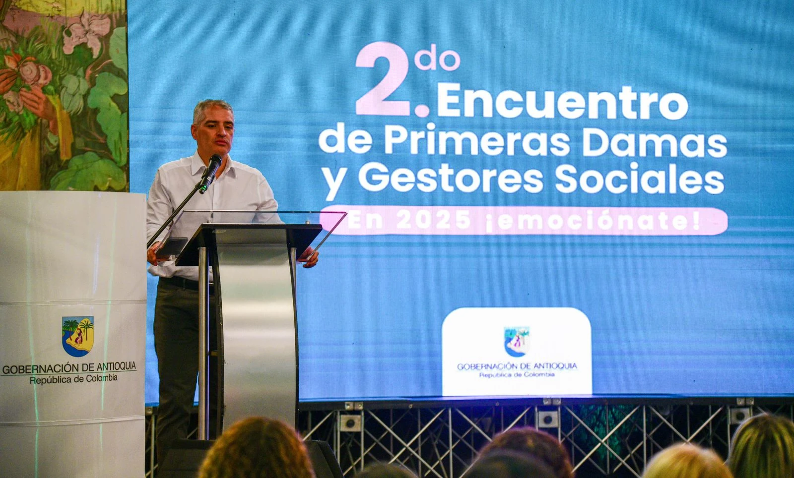 Primeras damas y gestores sociales de 88 municipios se capacitan en Antioquia para fortalecer programas sociales 1 Encuentro Gobernacion 1