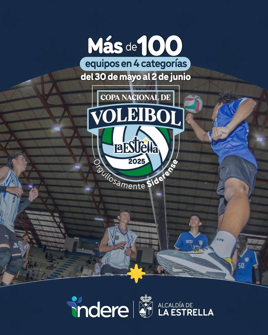 La Estrella se prepara para recibir la Séptima Copa Nacional de Voleibol, participarán 1.200 deportistas 3 copa-nacional-voleibol-jugara-la-estrella3