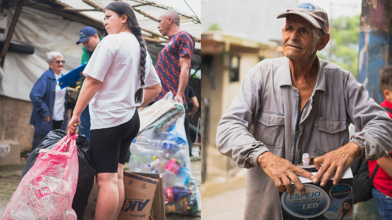 Recihogar transforma reciclaje en artículos de hogar para las familias de La Estrella gracias a la cambiatón 2 cambiaton-laestrella-cambio-reciclaje-obtehos-para-hogar