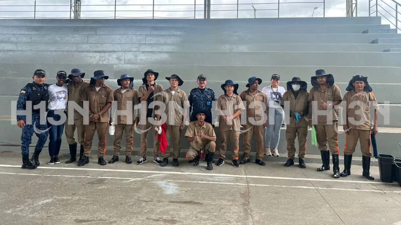 ¡Buena esa! Privados de libertad participan en jornada social en Urabá