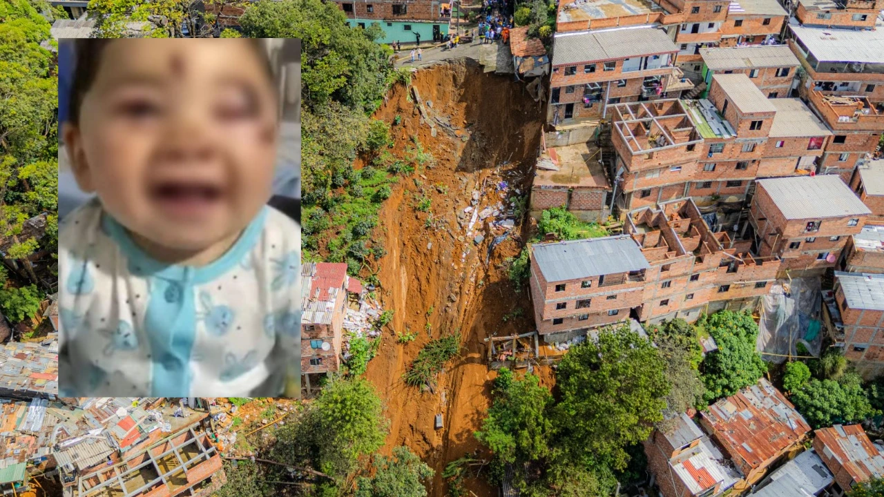 El milagro que conmueve las redes: bebé de seis meses sobrevivió a emergencia en Granizal y es protegido