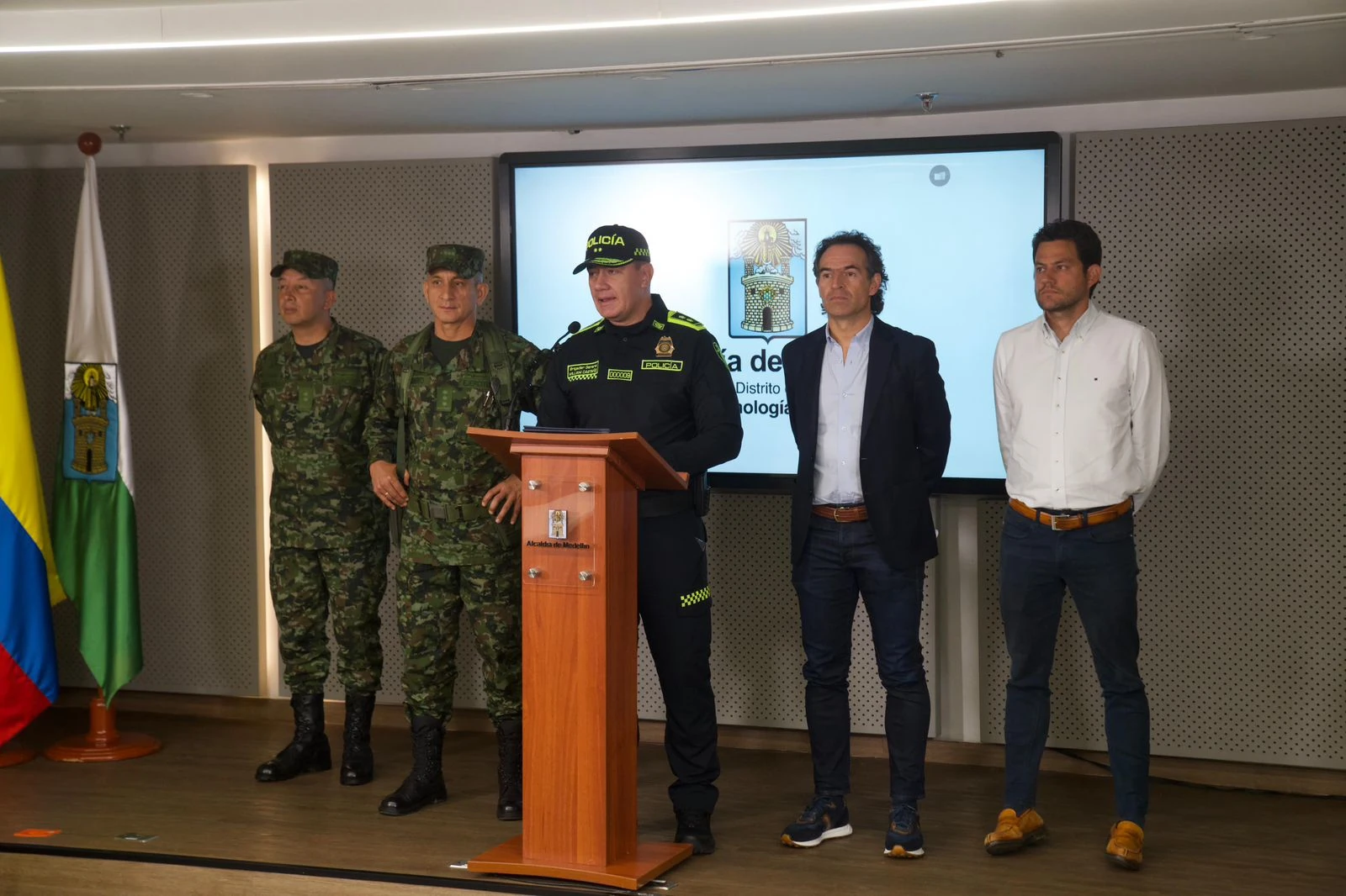 Fico anuncia medidas urgentes para evitar que la violencia en el país se extienda a Medellín, ¿cuáles son? 1 Fico-seguridad