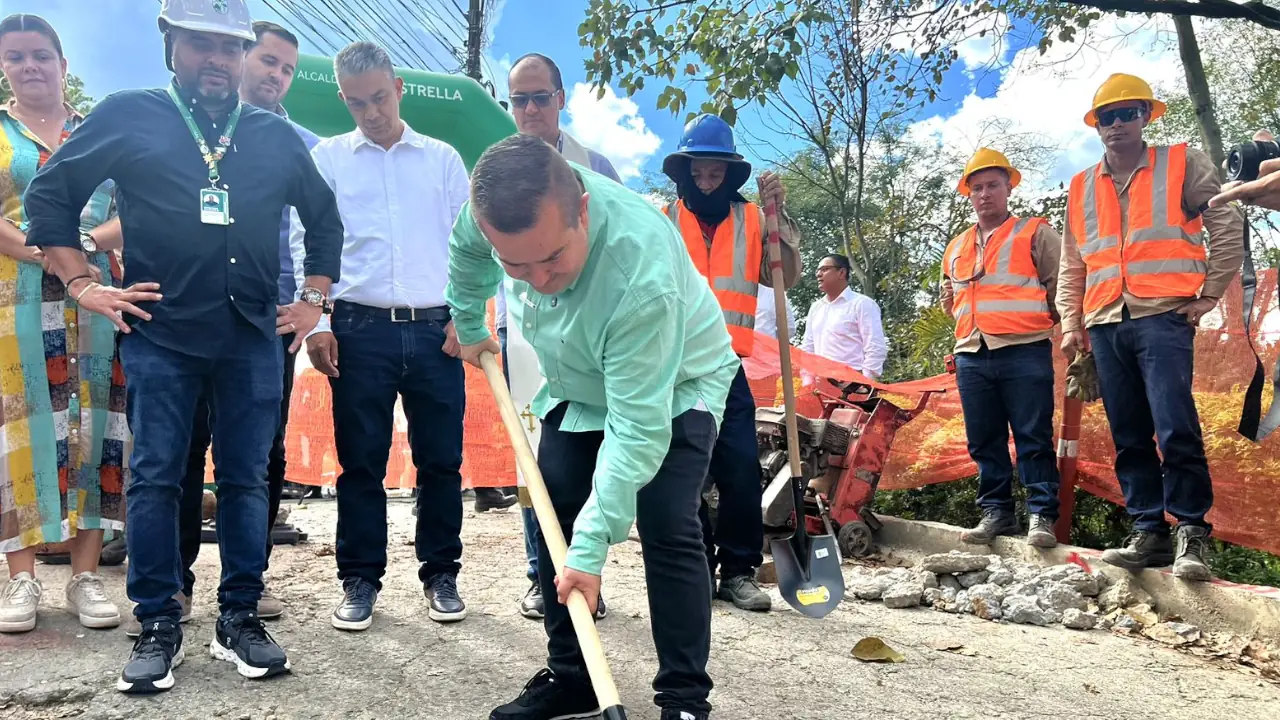 Inician las obras del nuevo sistema de acueducto y alcantarillado en La Estrella con participación masiva de la comunidad