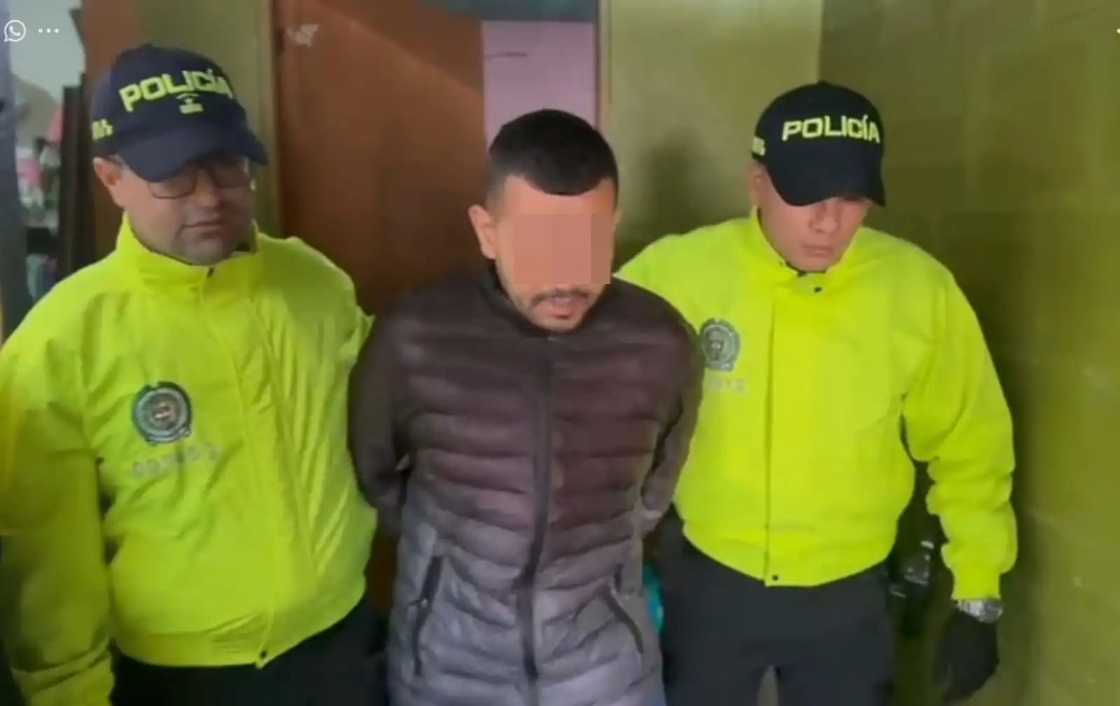 Alias El Costeño lloró tras ser capturado por atentado contra Miguel Uribe