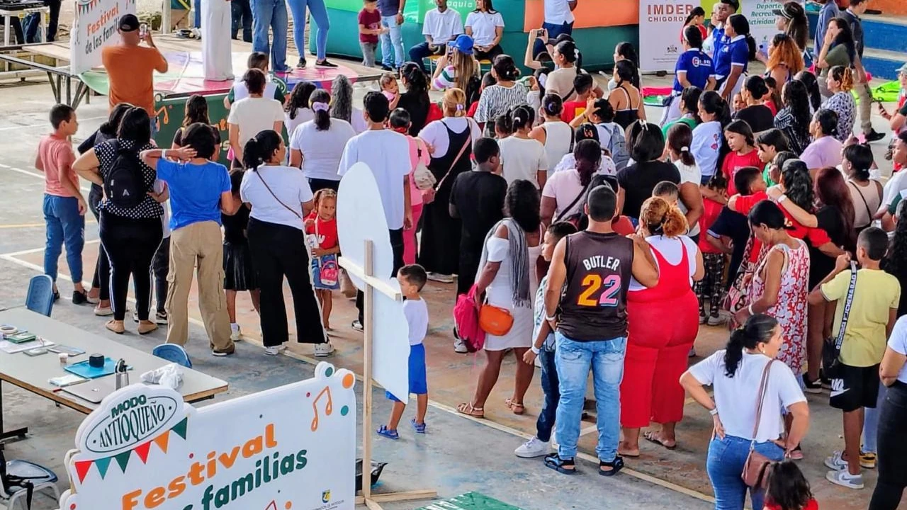 Más de 500 niñas, niños y cuidadores participaron del Festival de las Familias en Chigorodó 1 Chicogorodó-festival-de-familias