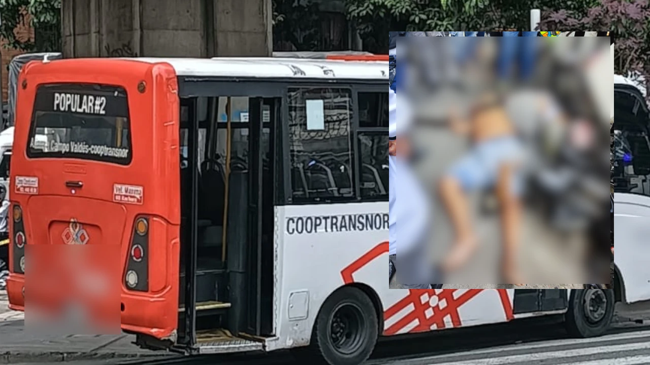 ¡Qué horror, otro accidente! En Prado Centro, bus atropelló a dos hombres que iban en moto, ambos murieron