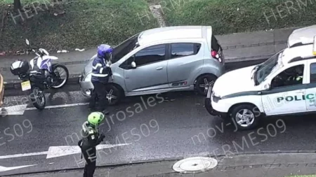 En Medellín, las autoridades encontraron a dos conductores que chocaron a motociclistas y huyeron