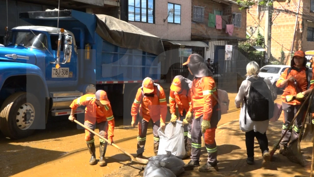 Continúan las labores: se necesitan remover 35.000 metros cúbicos más de tierra en Granizal 1 Granizal 1