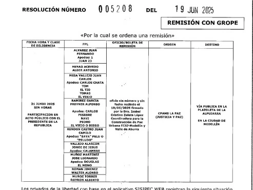 “Liberaremos La Alpujarra”: oposición al Gobierno alista plantón para rechazar el ´tarimazo´ de Petro 2 RESOLUCION