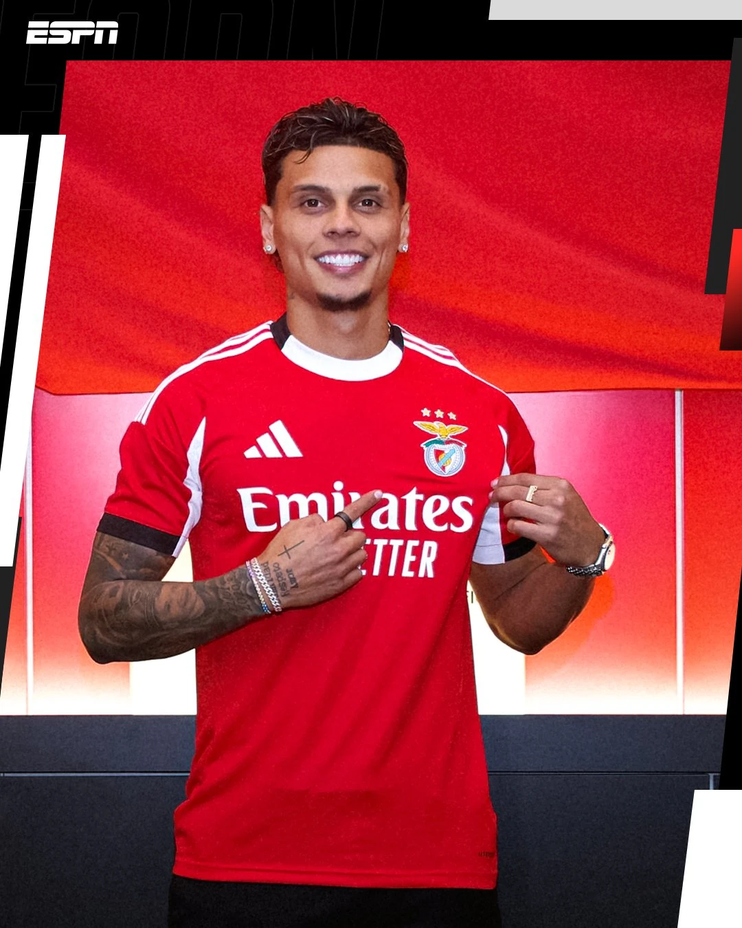 ¡Es oficial! El colombiano Richard Ríos fue presentado como nuevo jugador del Benfica 2 Richard Rios 2