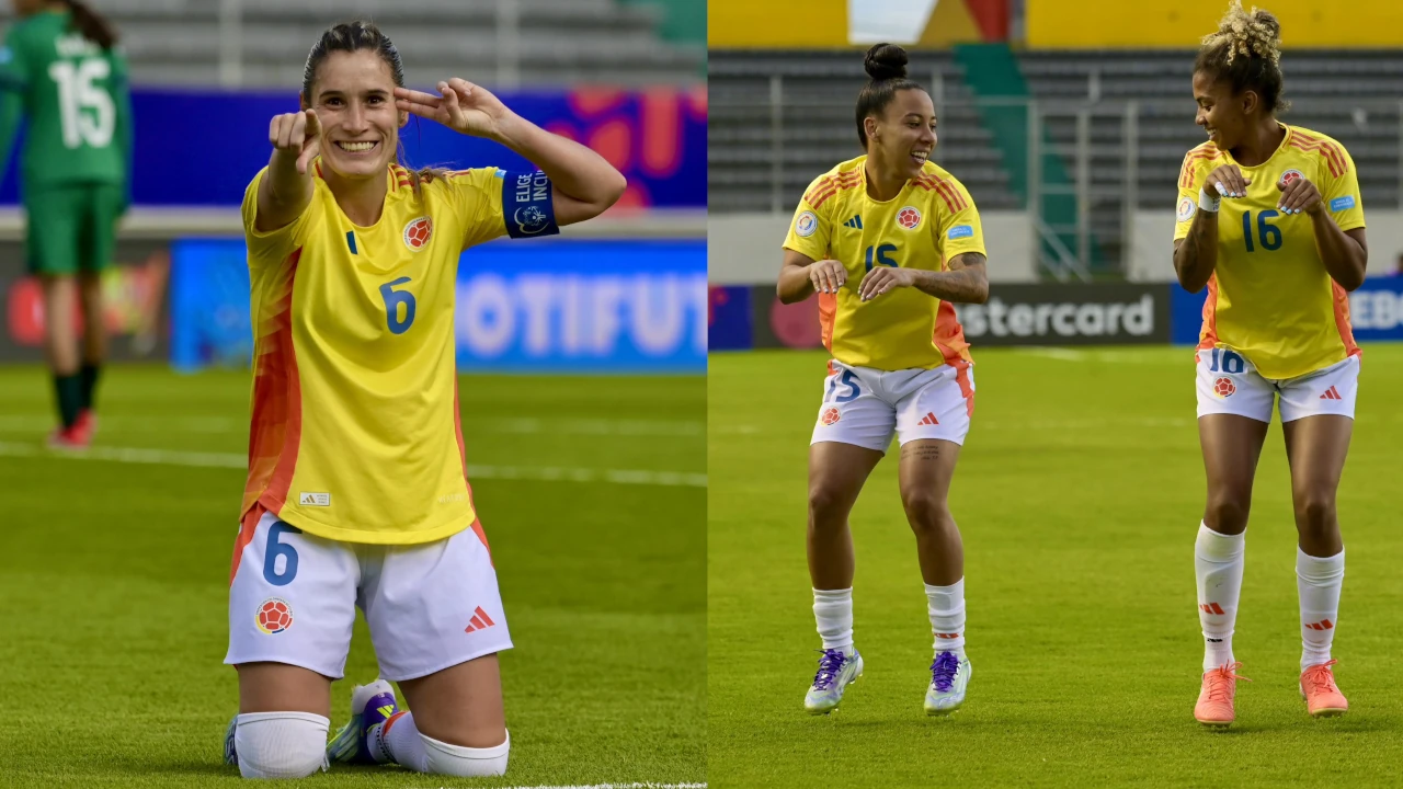 Colombia aplasta 8-0 a Bolivia y avanza con fuerza en la Copa América Femenina