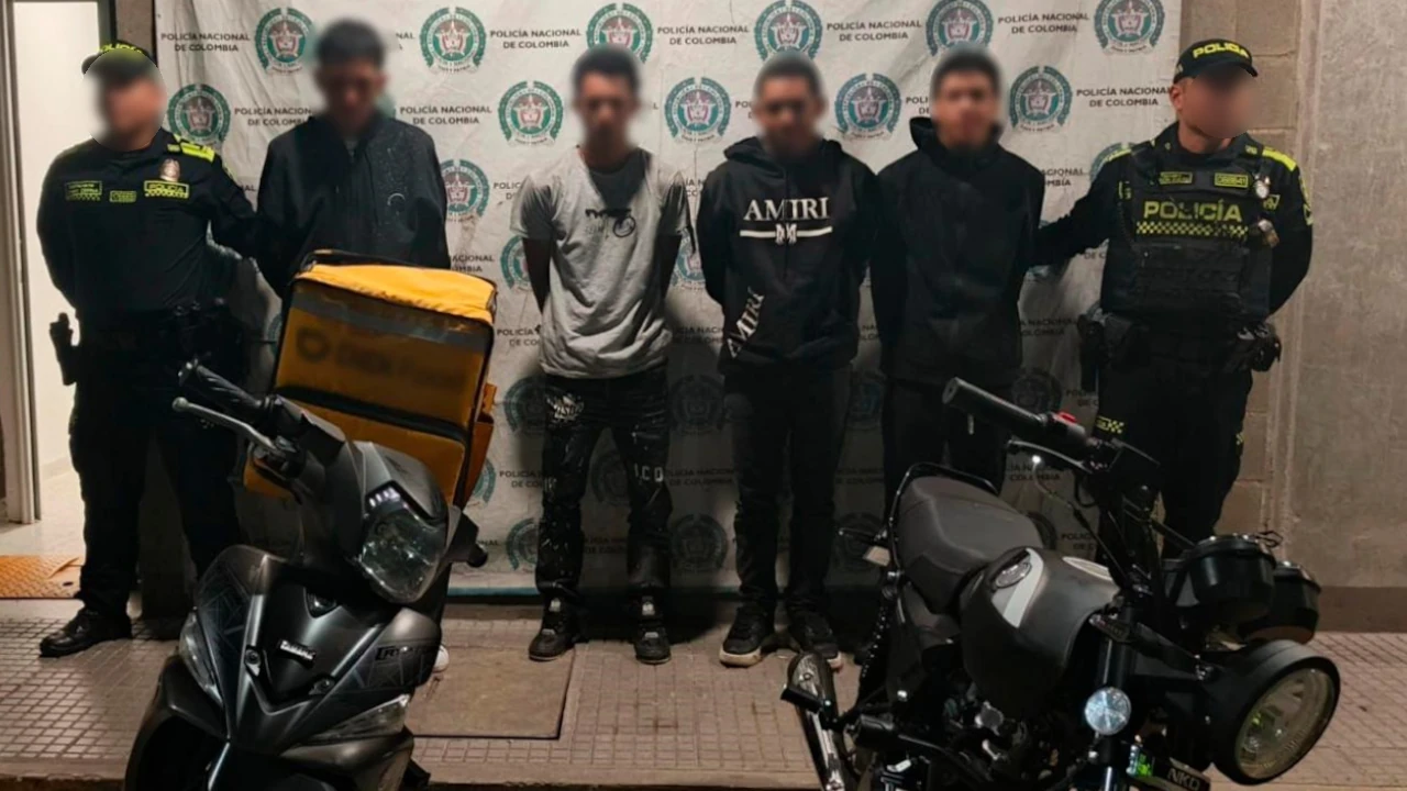 capturados 4 extranjeros 1 ladrones-capturados-El-Poblado
