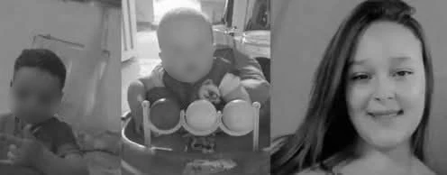 Encontraron a Emanuel de 4 añitos, una de las víctimas de Granizal: su madre y hermanito ya fueron enterrados 1 madre-e-hijos-Granizal