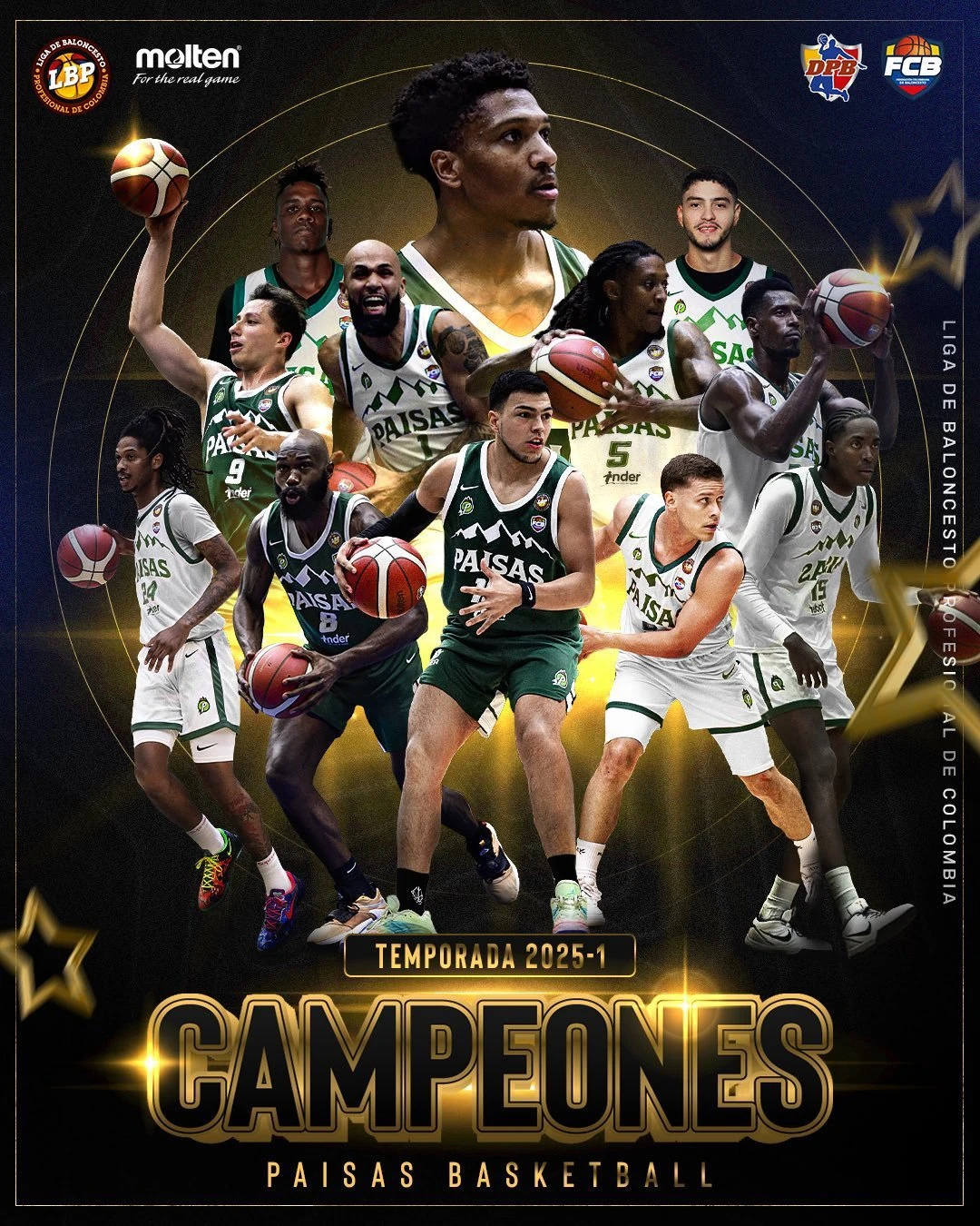 ¡Orgullo antioqueño! Paisas se coronó por primera vez campeón del baloncesto colombiano 1 paisas campeon 2